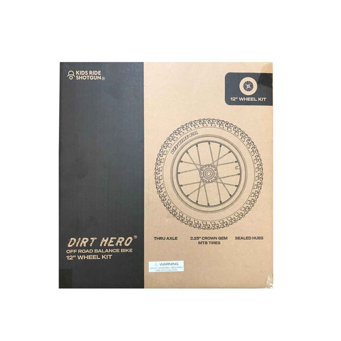 Zestaw kół 12" do roweru biegowego Dirt Hero