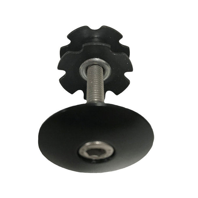 Jeż z widelcem rowerowym