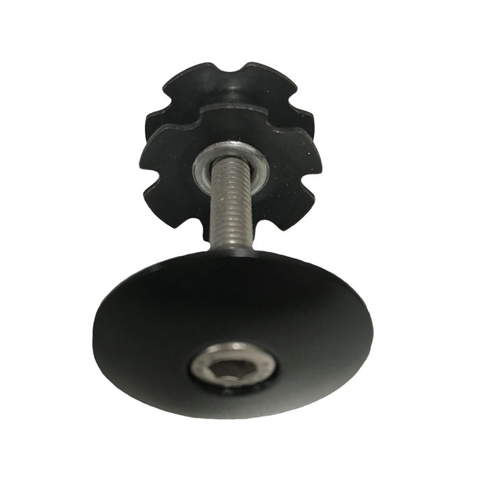 Jeż z widelcem rowerowym