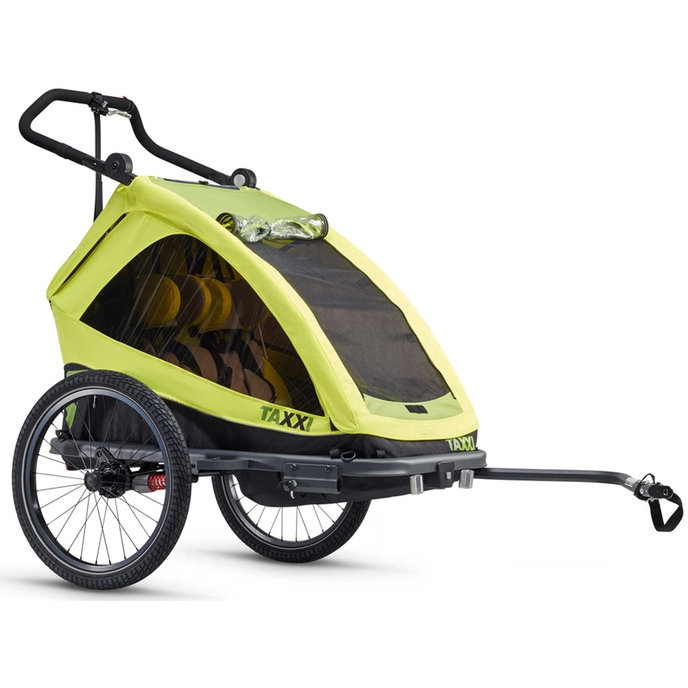 Przyczepka rowerowa TaXXi Elite 2 Żółta