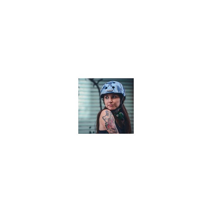 Kask Camouflage Blue
