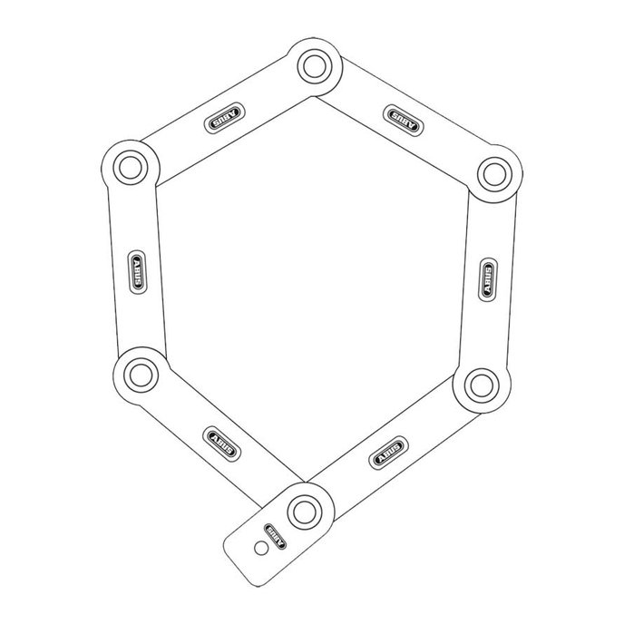 Zamek Bordo BIG uGrip 5700/100 BK SH