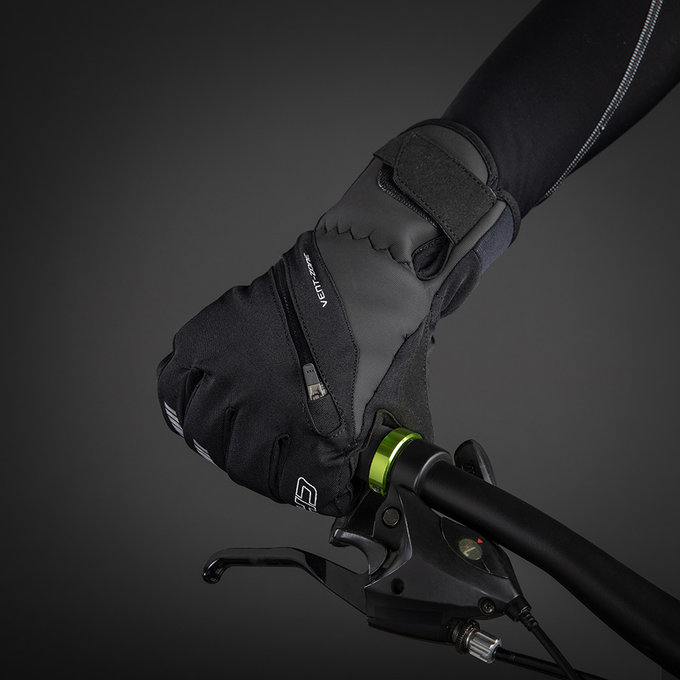 Zimowe rękawiczki rowerowe dla dorosłych City Liner czarne