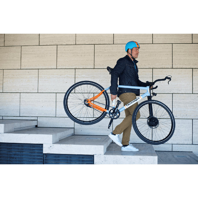 Kask Double Orange Blue