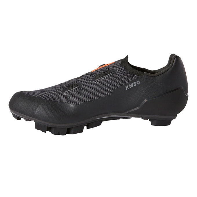 Buty rowerowe górskie z podeszwą karbonową i systemem BOA DMT KM30