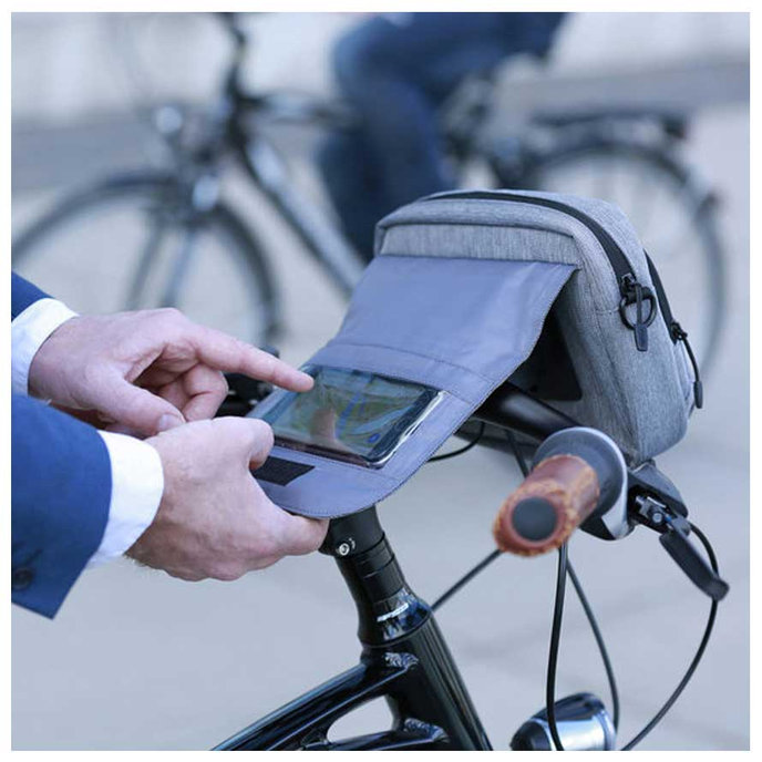 Torba na kierownicę SMARTBAG TOUCH czarna