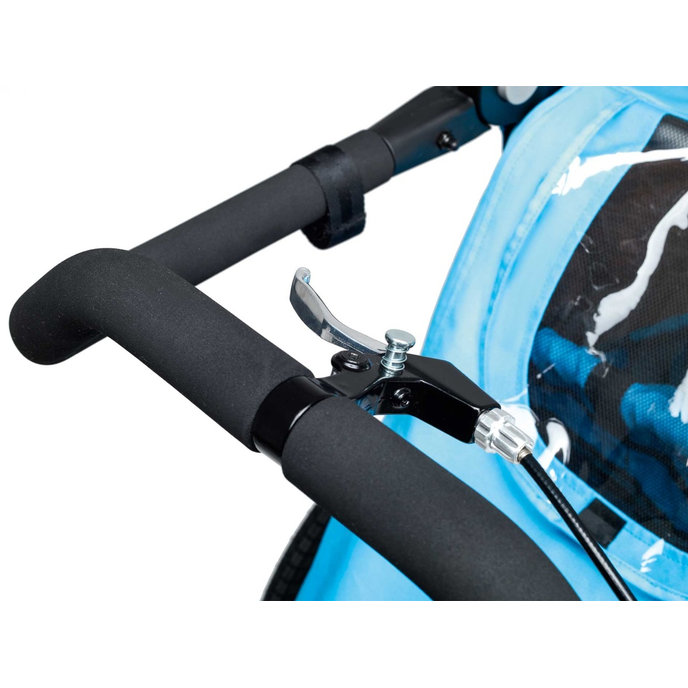 Przyczepka rowerowa TaXXi Elite 1 niebieska