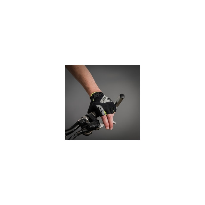 Rękawiczki rowerowe dla dorosłych Air Plus Reflex żółte