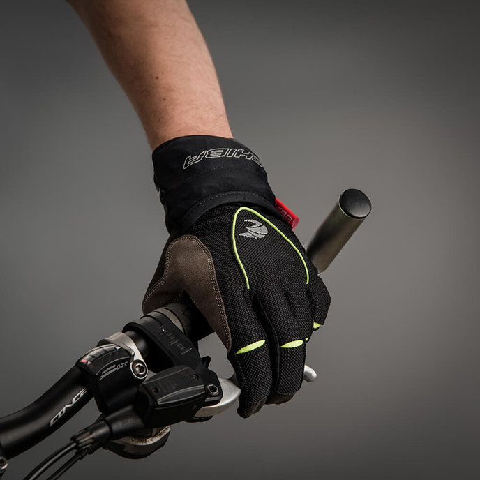 Rękawiczki rowerowe Pro Summer dla dorosłych, czarne