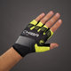 Rękawiczki rowerowe Solar dla dorosłych neon
