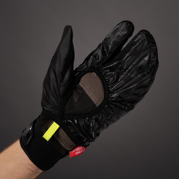 Rękawiczki rowerowe Pro Summer dla dorosłych, czarne