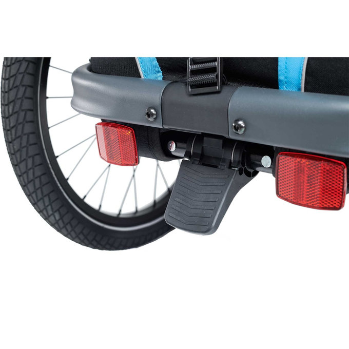 Przyczepka rowerowa TaXXi Elite 2 niebieska