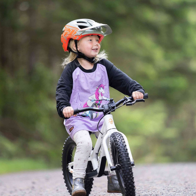 Wiatroodporna dziecięca koszulka MTB Unicorn