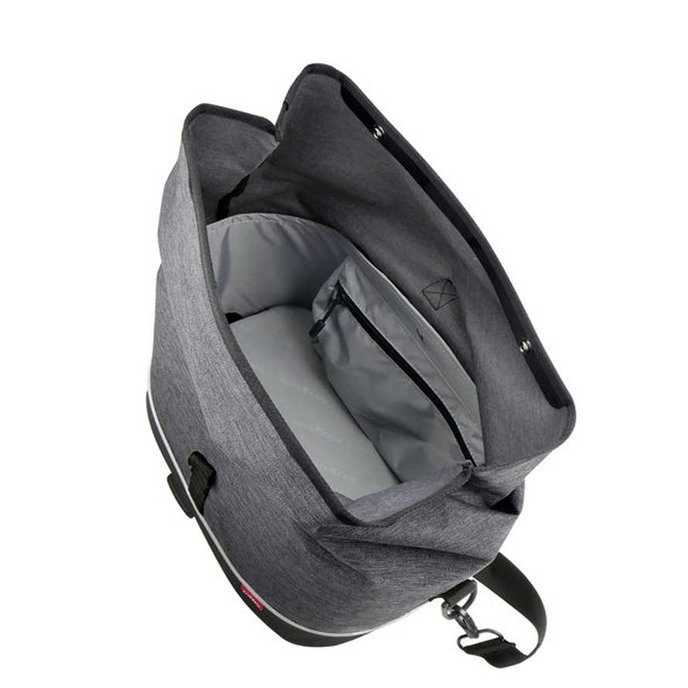 Torba bagażnika tylnego RACKPACK CITY szara