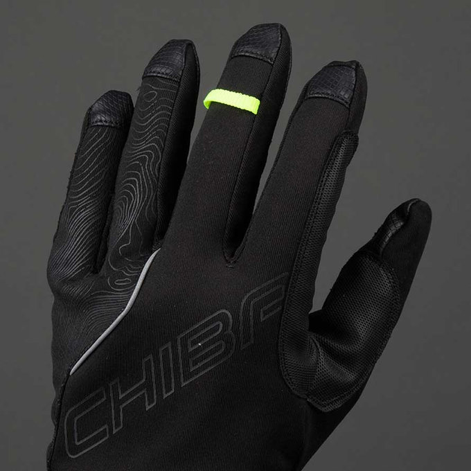 Zimowe rękawiczki rowerowe dla dorosłych Express+ czarne