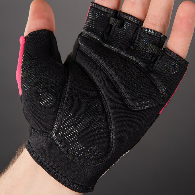 Rękawiczki rowerowe dla dorosłych Solar magenta pink