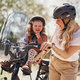 Fotelik przedni Take z adapterem MTB/ATB