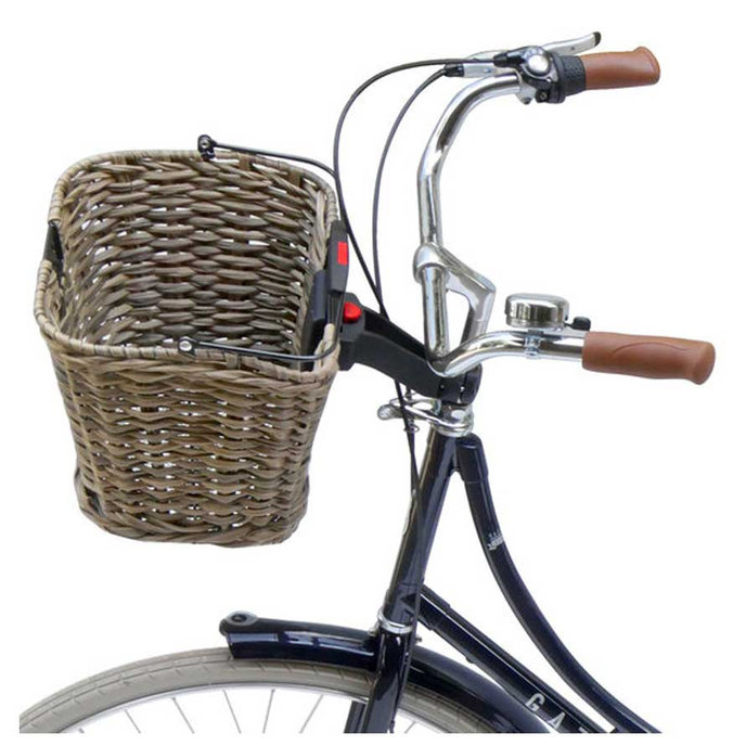 Kosz wiklinowy na kierownicę STRUCTURA