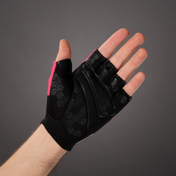 Rękawiczki rowerowe dla dorosłych Solar magenta pink
