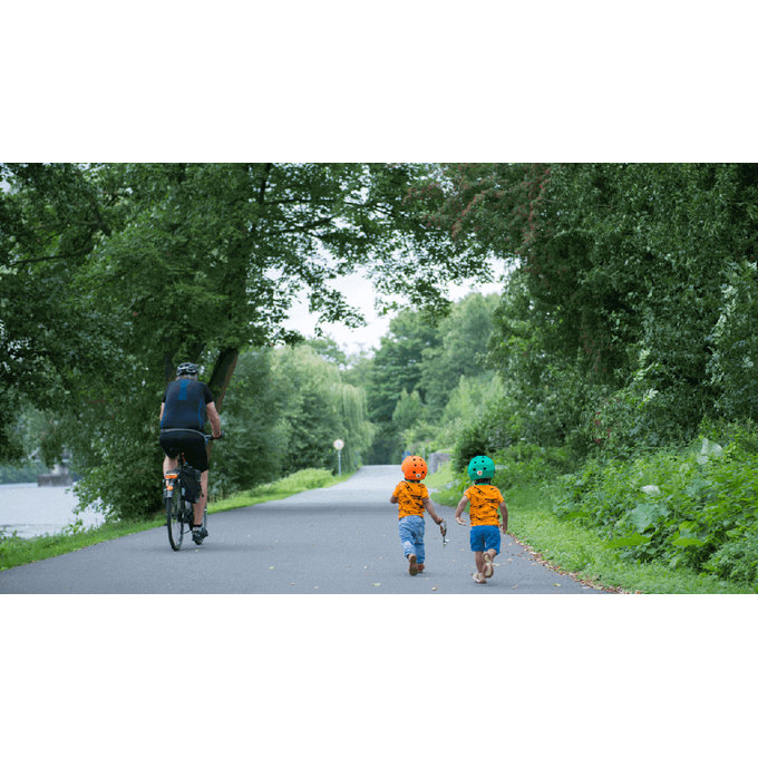 Kask dziecięcy Toddler Rainbow Purple