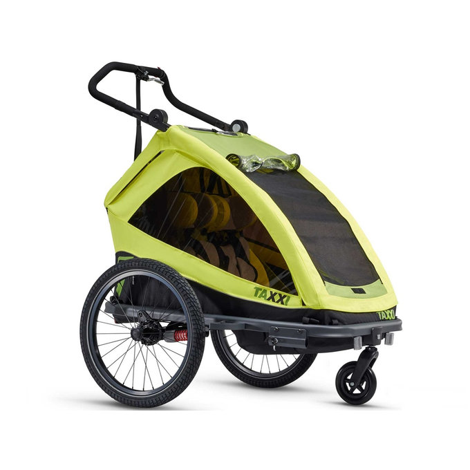 Przyczepka rowerowa TaXXi Elite 2 Żółta