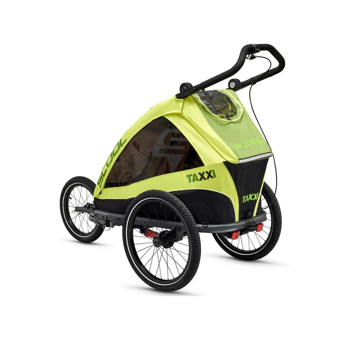 Przyczepka rowerowa TaXXi Elite 1 Żółta