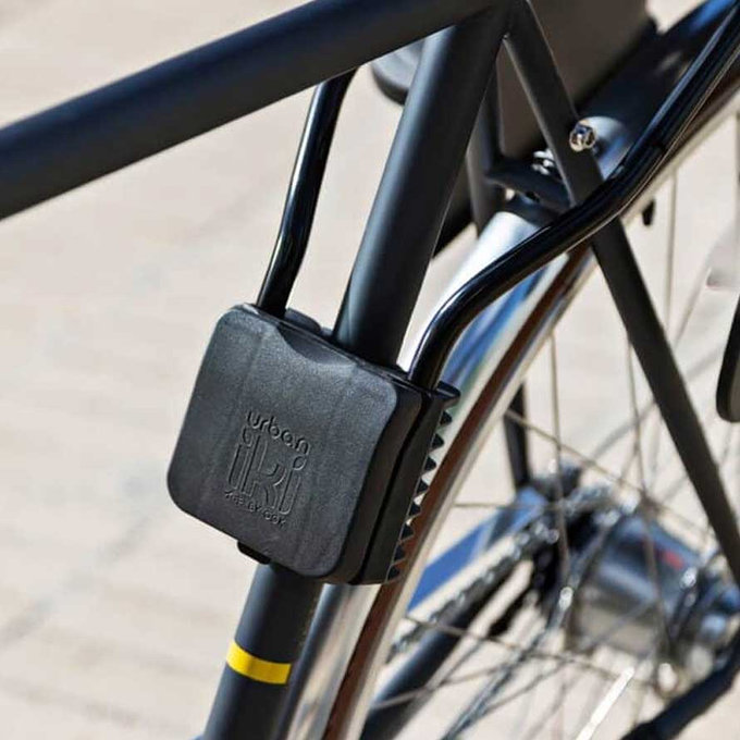 Fotelik rowerowy tylny Ta-ke z adapterem i bagażnikiem na ramę SET