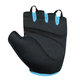 Rękawiczki rowerowe damskie Lady Gel M czarno-turkusowe