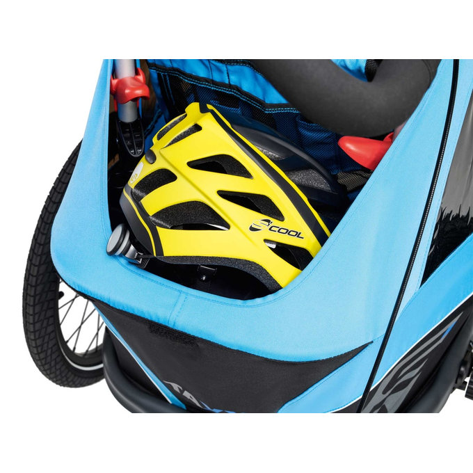 Przyczepka rowerowa TaXXi Elite 1 niebieska