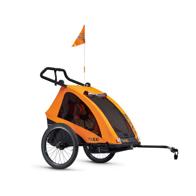 Przyczepka rowerowa TaXXi Pro 2 pomarańczowy