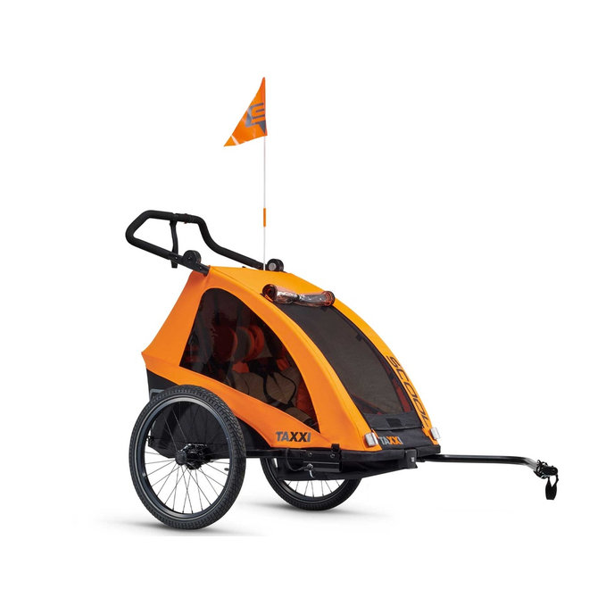 Przyczepka rowerowa TaXXi Pro 2 pomarańczowy