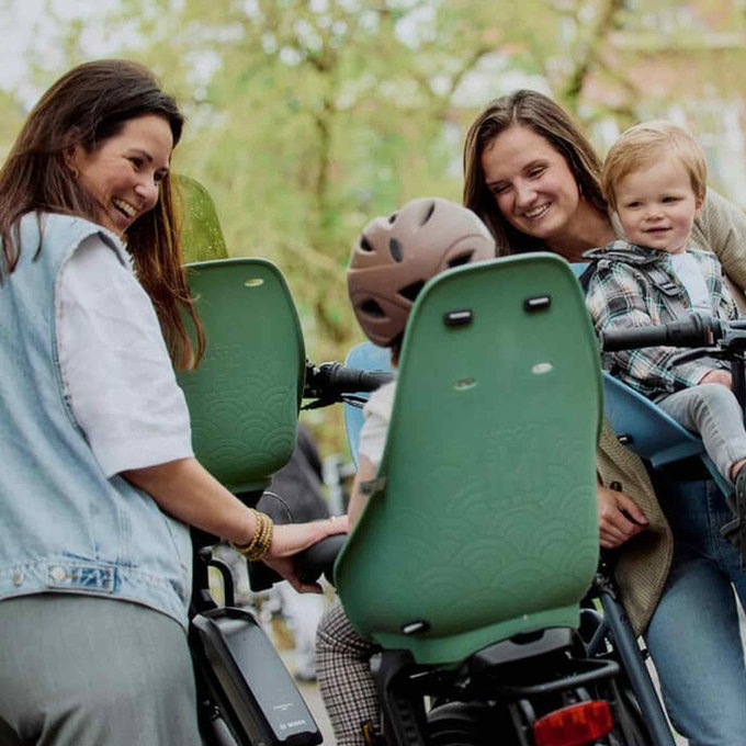 Fotelik rowerowy przedni z adapterem