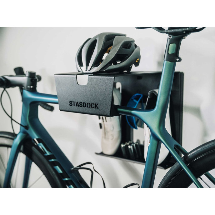 Uchwyt na rower montowany na ścianie - Happy Black