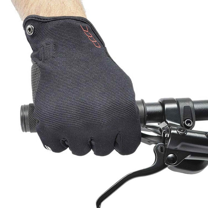 Rękawiczki rowerowe CITY czarne