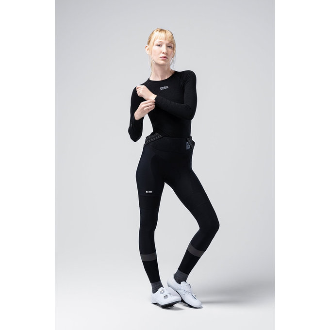 GOBIK zimowa koszulka MERINO WOMEN COAL