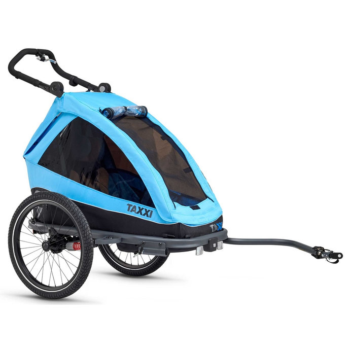Przyczepka rowerowa TaXXi Elite 1 niebieska