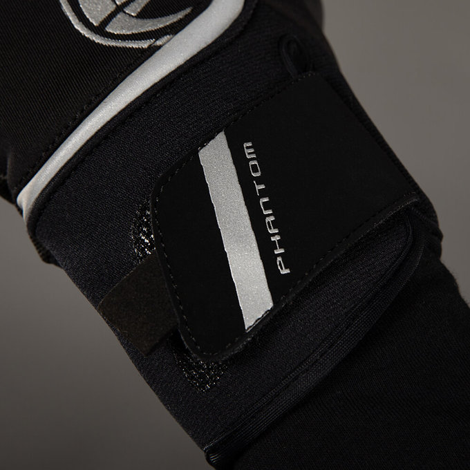 Zimowe rękawiczki rowerowe dla dorosłych Phantom czarno/neonowożółte