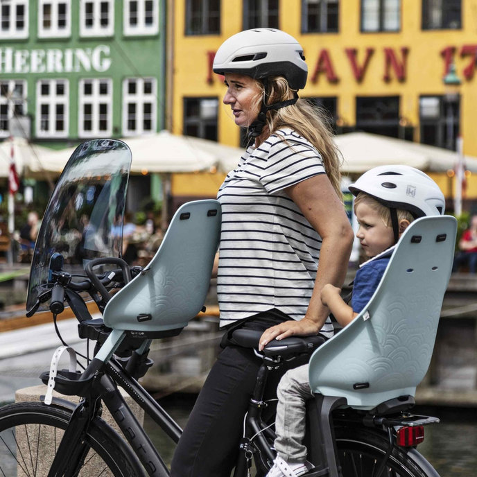 Fotelik rowerowy przedni z adapterem