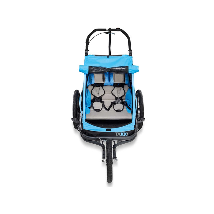 Przyczepka rowerowa TaXXi Elite 2 niebieska