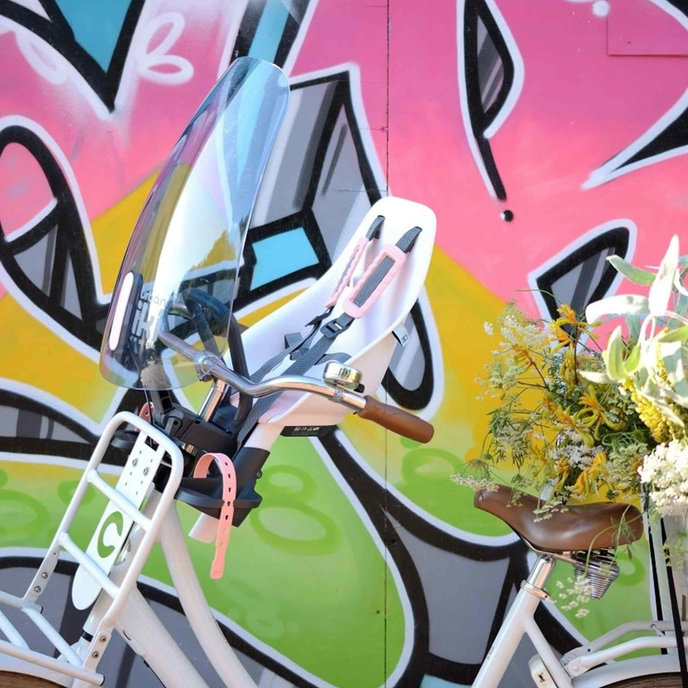 Fotelik rowerowy przedni z adapterem