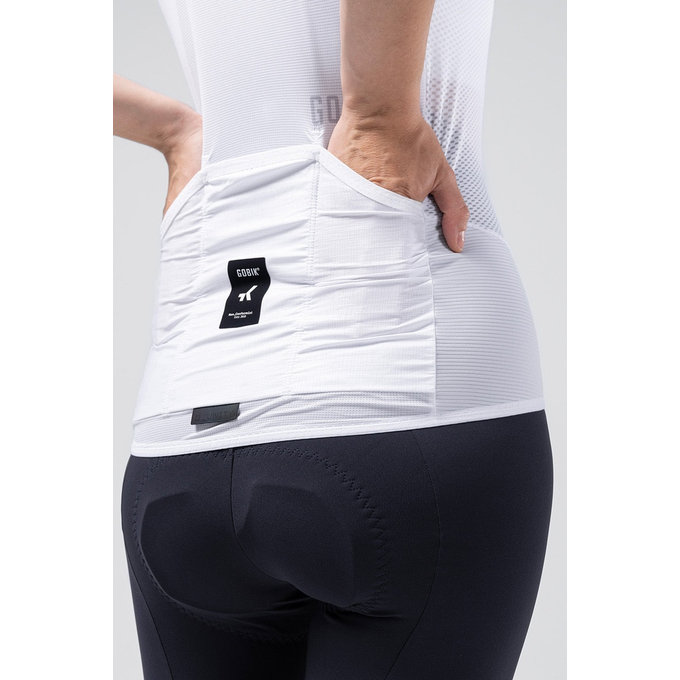 GOBIK koszulka CARRERA 3.0 UNISEX WHITE