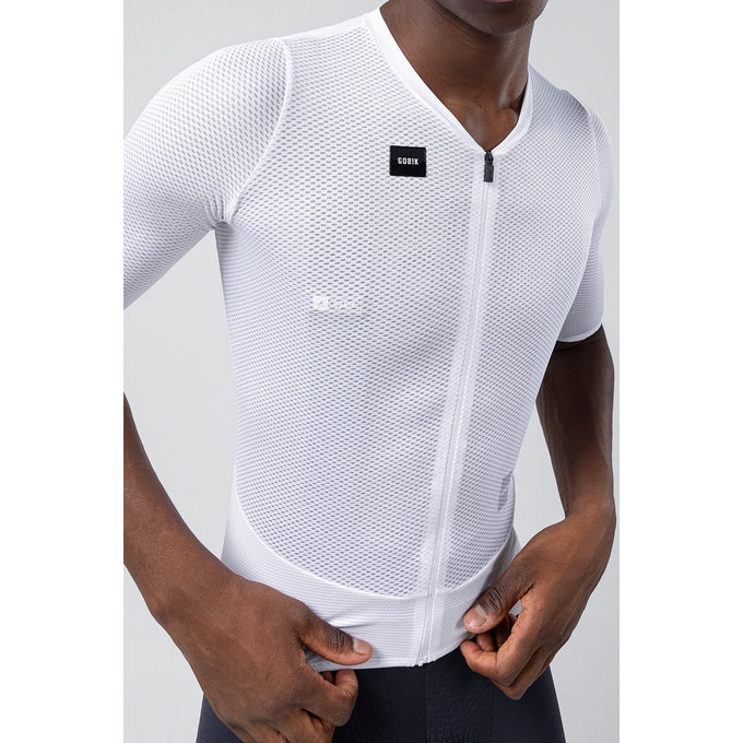 GOBIK koszulka CARRERA 3.0 UNISEX WHITE
