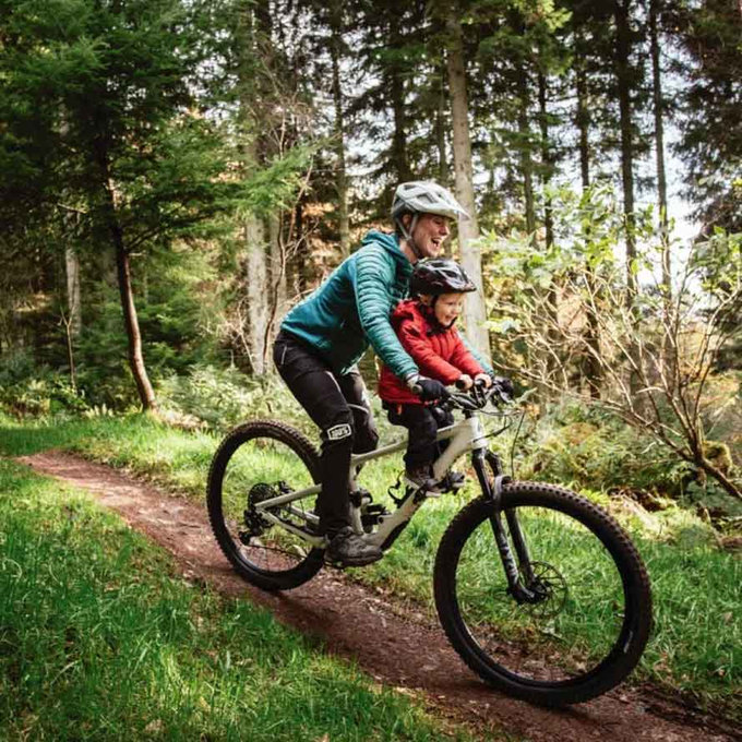 MTB  siodełko i kierownica do ramy