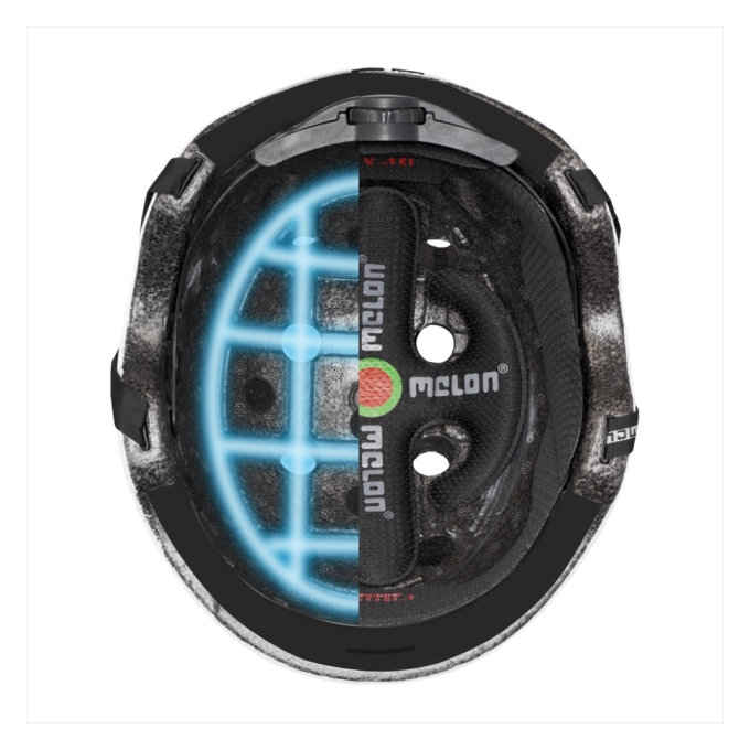 Kask Double Orange Black