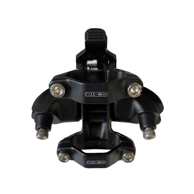 Główny mechanizm mocowania siedzenia do płozy za pomocą śrub M5