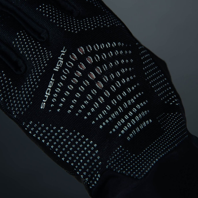 Rękawiczki rowerowe dla dorosłych Superlight czarne