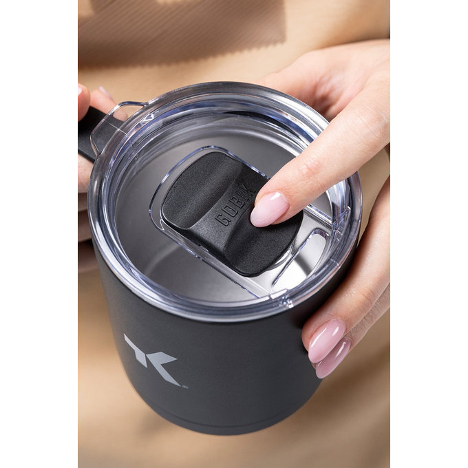 GOBIK kubek metalowy BLACK MUGEN 350 ml