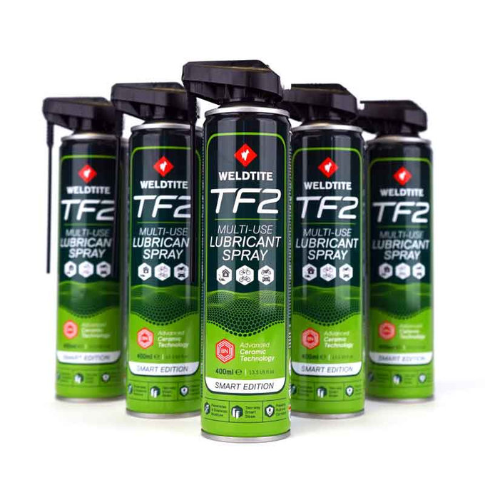 Olej smarowy WELDTITE z teflonem TF2 Aerosol z teflonem® (400 ml), głowica Smart Head