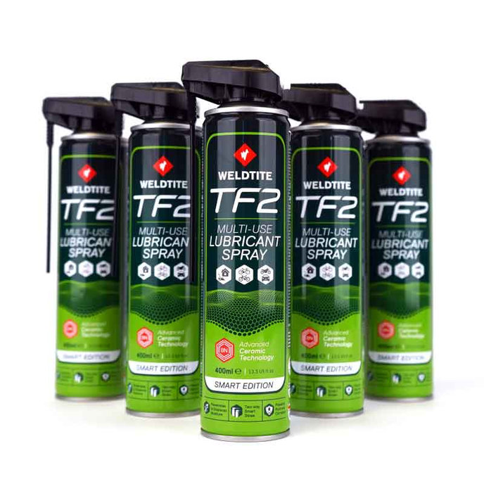 Olej smarowy WELDTITE z teflonem TF2 Aerosol z teflonem® (400 ml), głowica Smart Head