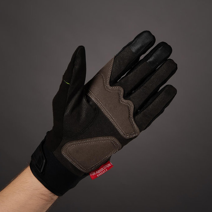 Rękawiczki rowerowe Pro Summer dla dorosłych, czarne